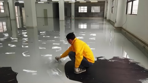 梅州防腐防静电地坪,防腐防静电自流平地坪